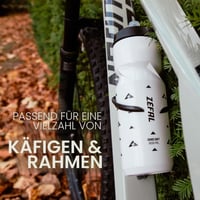 Cyklistická fľaša Zefal Sense Soft 800 ml biela, mäkká fľaša na vodu bez obsahu BPA 6
