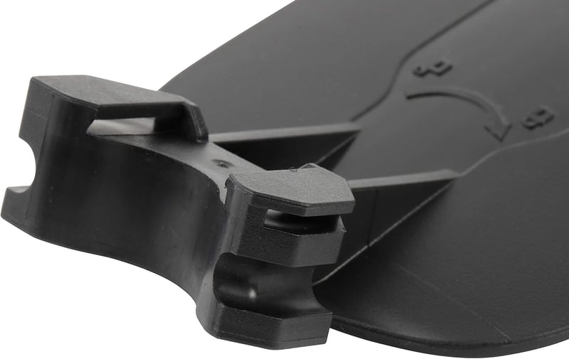 ZEFAL Shield S20 fekete sárvédő 280mm kerékpárhoz - Black, 2.8 Zoll, Off-road