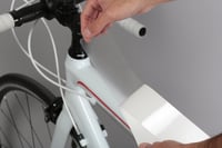 Set folii de protecție cadru bicicletă ZEFAL Skin Armor M - folie de protecție transparentă autoadezivă pentru biciclete MTB 2