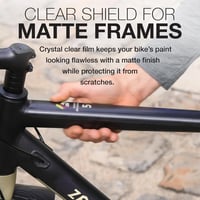 Ochranná fólia na rám bicykla Zefal Skin Armor Matt - čierna - 58 mm x 3 m 2
