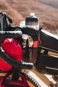 Brašna na riadidlá ZEFAL Z Adventure Pouch – rozšíriteľná bikepackingová taška, 1,1 l, čierna 6