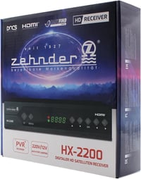 Zehnder HX 2200 digitális műholdvevő felvevő funkcióval, Full HD, HDMI 9
