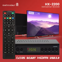 Zehnder HX 2200 digitális műholdvevő felvevő funkcióval, Full HD, HDMI 3