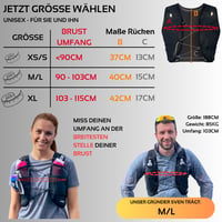 zeitgeist OUTDOOR Bežecká vesta pre mužov a ženy 4L, veľkosť XL, čierna, ultralahký bežecký batoh 260g, priedušný, hydratačný batoh 6