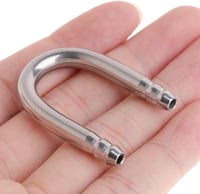 ZEKANXX Rozsdamentes acél akvárium levegőcső adapter 4 mm légcső kétoldalas csatlakozó halas tartályhoz 3