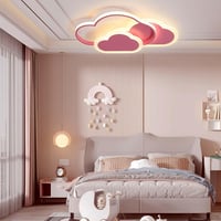 ZEKEI LED mennyezeti lámpa felhő design 32W 2700 lm hideg fehér 6000K 8