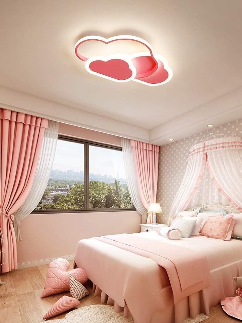 ZEKEI LED mennyezeti lámpa felhő design 32W 2700 lm hideg fehér 6000K