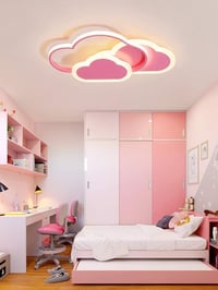 ZEKEI LED mennyezeti lámpa felhő design 32W 2700 lm hideg fehér 6000K 7