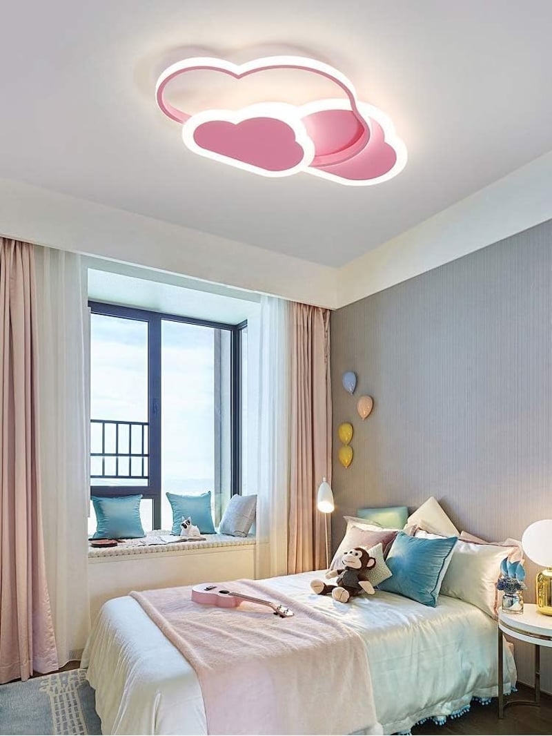 ZEKEI LED mennyezeti lámpa felhő design 32W 2700 lm hideg fehér 6000K