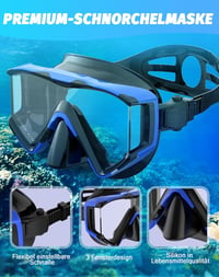 Zeligerstar Snorkel Szett Felnőtteknek - 3 Ablakos Maszk, Páramentesítő 5