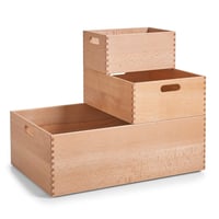 Zeller 13309 višenamjenska kutija za pohranu od lakirane bukve – 40 x 30 x 21 cm 2