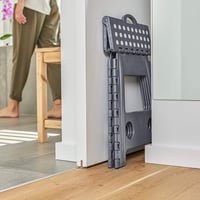 Zeller Present 13037 Premium sklopiva stolica antracit, plastika, TÜV certifikat, nosivost 150 kg, 38,5x31,5x39 cm 7