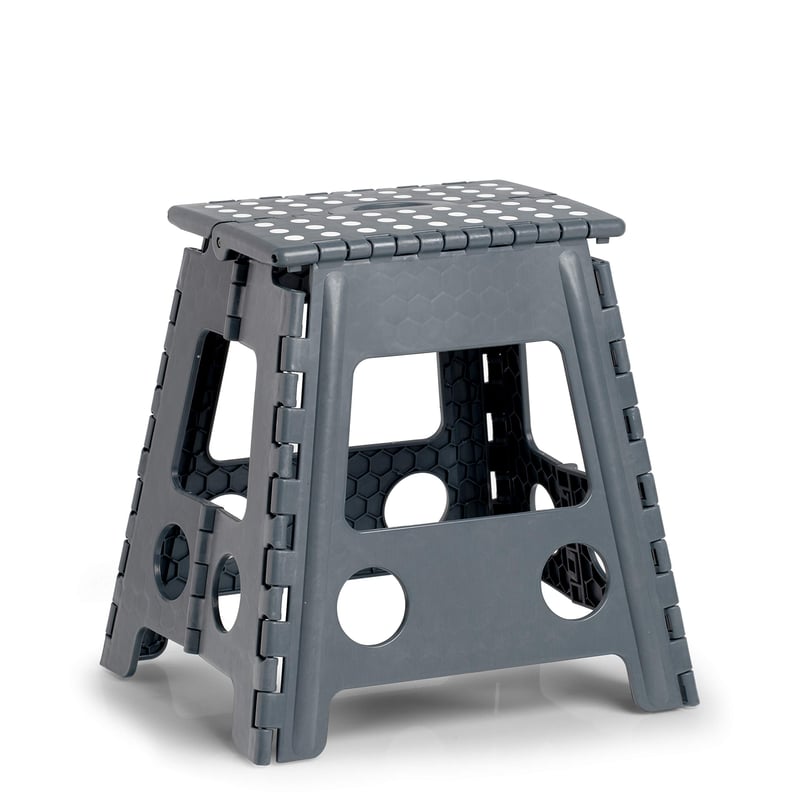 Zeller Present 13037 Premium sklopiva stolica antracit, plastika, TÜV certifikat, nosivost 150 kg, 38,5x31,5x39 cm