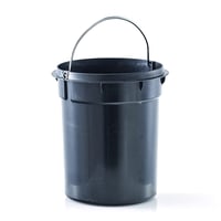 Zeller Present 18908 Scandi Design kozmetička kanta za smeće 3 litre bijeli metal s bambusovim poklopcem Soft-Close Ø 16,8 x 24 cm 7
