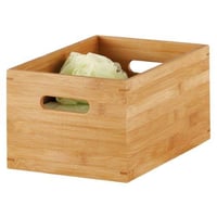 Zeller Present Bambusový úložný box 30x20x14 cm Organizér z prírodného materiálu do domácnosti 2