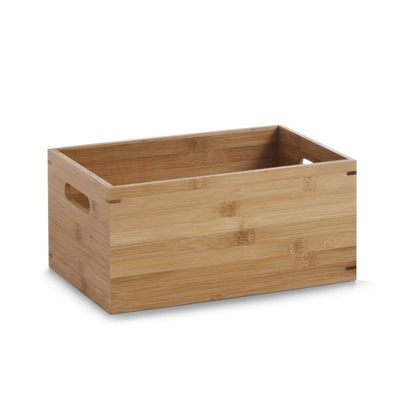 Zeller Present Bambusový úložný box 30x20x14 cm Organizér z prírodného materiálu do domácnosti