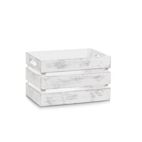 Zeller Present Vintage bijela drvena kutija za pohranu i organizator 31 x 21 x 19,5 cm 1