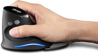 Zelotes ergonomikus vezeték nélküli egér, 2400 DPI, 6 gomb, csuklótámasszal 2