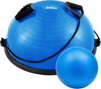 ZELUS 23 inch félgömb egyensúlyozó labda 330kg terhelhetőség ellenállásgumikkal 1