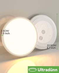 zemty Kerek LED Mennyezeti Lámpa - 24W, 4000K, 1800LM, IP44 Vízálló, Modern Panel Világítás Fürdőszobába, Konyhába, Folyosóra, Fehér 2