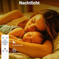 zemty LED Panel Mennyezeti Lámpa 80x25cm 35W Dimmelhető Távirányítóval 3
