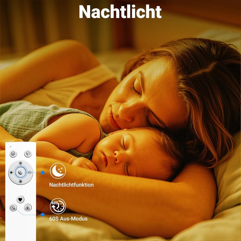 zemty LED Panel Mennyezeti Lámpa 80x25cm 35W Dimmelhető Távirányítóval