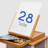 Sada maliarskych plátien Zenacolor, 28 ks – rôzne rozmery – 13x18 cm, 20x25 cm, 24x30 cm, 30x40 cm – 100 % bavlna, bez obsahu kyselín – na všetky druhy farieb 4