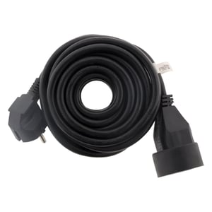 Produžni kabel Zenitech 16A H05VV-F 3G 1,5mm² crni 3m