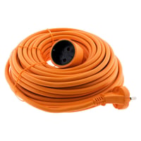 Predlžovací kábel Zenitech HO5VV-F 16A 20 m – oranžový 1