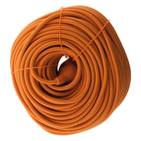 Predlžovací kábel Zenitech Schuko 16A H05VV-F 3x1,5mm² pre vonkajšie použitie, na kosačku a gril, oranžový, 45m 2
