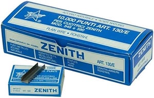 Čelične klamerice 6/4 za klamericu Zenith 548/590 - 10 kutija (1000 kom)