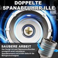 ZENIX 130 mm SDS Plus Fúrófej Adapter 220 mm Kőfúráshoz Betonhoz Márványhoz Porzsák Kulcs 6
