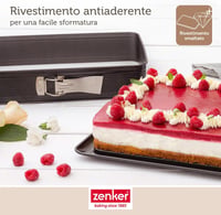 Zenker Nyitható Lasagne Sütőforma Spatulával, 25x38 cm, Antilengő Bevonat - 38 x 25 x 7.5 cm 6