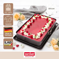 Zenker Nyitható Lasagne Sütőforma Spatulával, 25x38 cm, Antilengő Bevonat - 38 x 25 x 7.5 cm 3