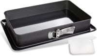 Zenker Nyitható Lasagne Sütőforma Spatulával, 25x38 cm, Antilengő Bevonat - 38 x 25 x 7.5 cm 1