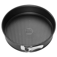 Otváracia tortová forma Zenker s plochým dnom, Ø 28 cm, čierna, s nepriľnavým povrchom, oceľový plech, odolná voči teplu do 230 °C, vyrobené v Nemecku 4