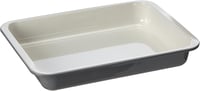 Zenker Zománcozott Sütőedény 40x29 cm Krém-Szürke Sütés Főzéshez 1