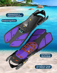 Zenoplige 3 az 1-ben snorkel szett felnőtteknek, páramentesítő maszk, száraz légzőcső és úszólapát 4