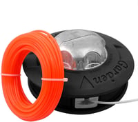 Zeqeey Bal Menetes Fűkasza Fejhez M10x1.25 15m Vágófonallal 2.4mm 1