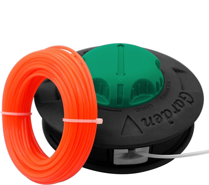 Zeqeey M10 x 1.25 Automata Fűkasza Fej Dupla Menet Nylon Damillal 2.4mm