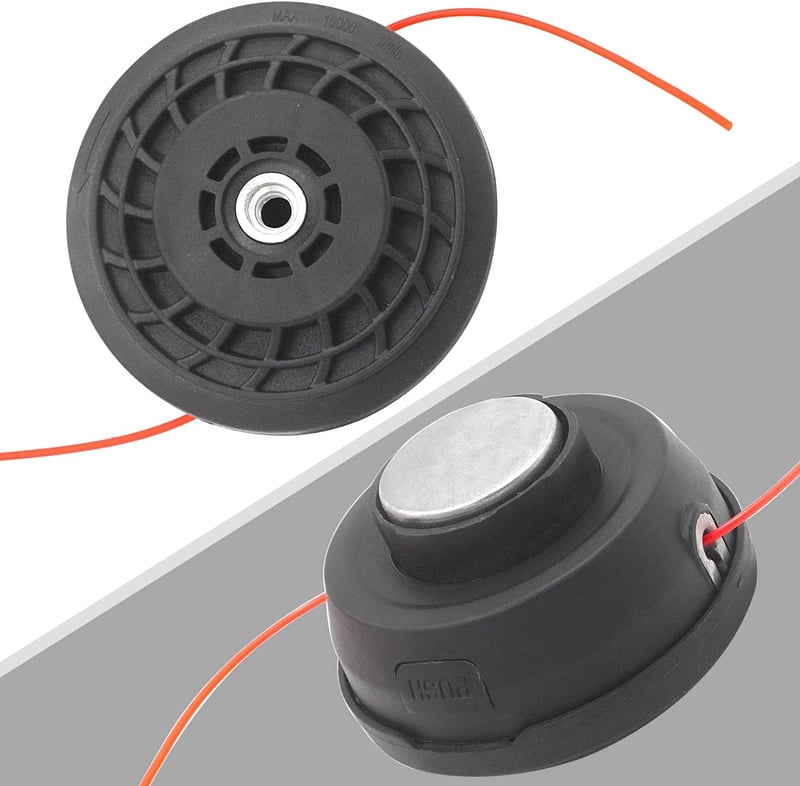 Zeqeey M10 x 1.25 mm Bal Menet Fűkasza Damil Tekercs 2.4 mm x 15 m