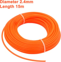 Zeqeey M10 x 1.25 mm Bal Menet Fűkasza Damil Tekercs 2.4 mm x 15 m 5