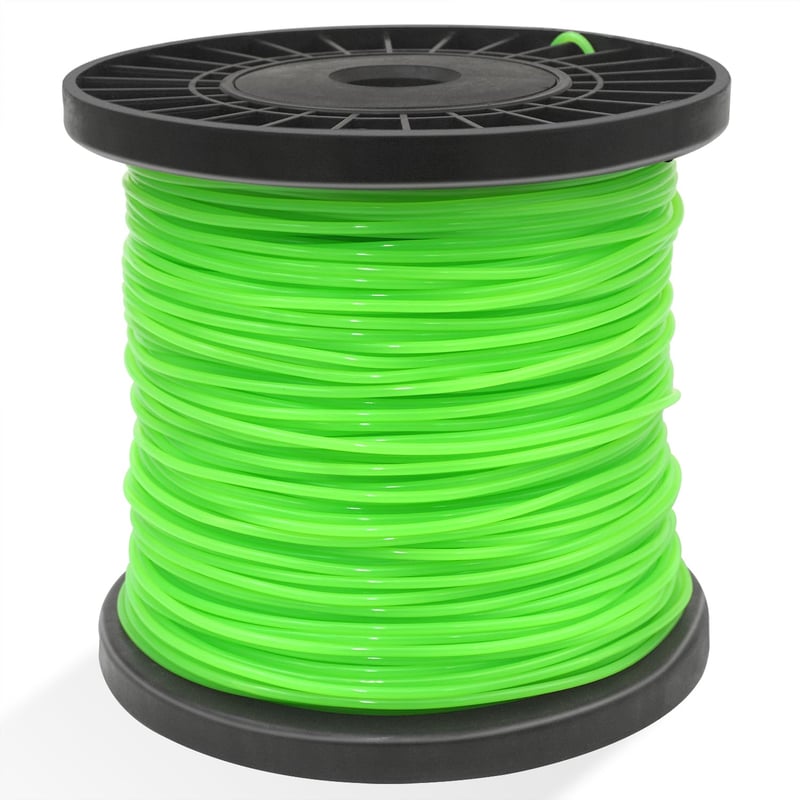 Fir universal pentru motocoasă Zeqeey din nailon, 2 mm x 150 m, fir pentru trimmer, 0,08 inch, sfoară din nailon