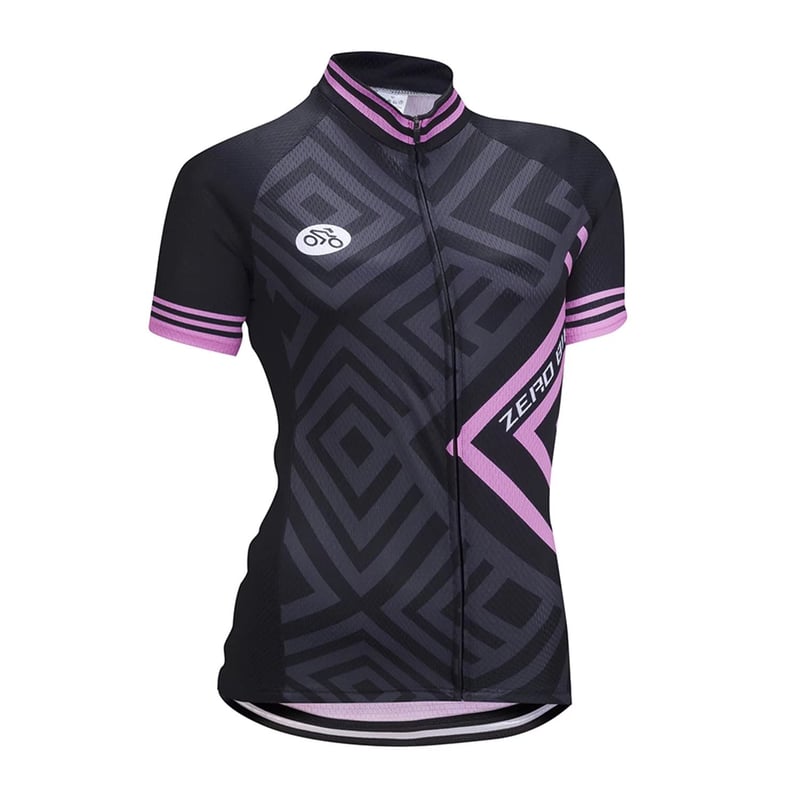 Tricou de ciclism pentru femei ZEROBIKE, mărimea M, respirabil, cu uscare rapidă, mânecă scurtă, model 0028, tricou pentru ciclism outdoor