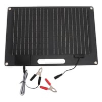 Prenosný solárny panel Zerodis 100W s 2 USB výstupmi, rýchlonabíjaním, pre 12V 24V powerbanky, telefóny, notebooky, karavany a vonkajšie použitie, 41x28 cm 1