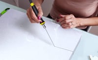 Elektrická rezačka na polystyrén Zerodis, rezacie pero s horúcim drôtom na polystyrén a penové materiály, 36 W, 100-240 V, EU zástrčka 2