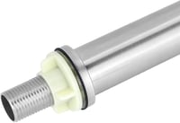 Zerodis G1/2 Hidegvizes Mosdócsap - 304 Rozsdamentes Acél Fürdőszobai Csaptelep Víztakarékos Rendszerrel, Szálcsiszolt Ezüst Kivitel 9