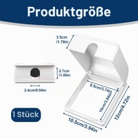 Zescyha Capac Impermeabil pentru Priză Tip 86, Protecție Autoadezivă pentru Prize de Exterior, Protecție împotriva Stropirii pentru Baie, Bucătărie și Balcon, Alb 2