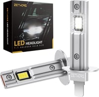 Zethors H1 LED fényszóró izzó 16000LM 60W autó fényszórócsere szett 2db 1