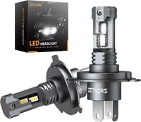 Zethors H4 LED fényszóró izzó 16000LM, 400% fényerősebb, vezeték nélküli, plug and play 1